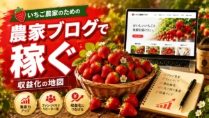 農家ブログの収益化方法のサムネイル